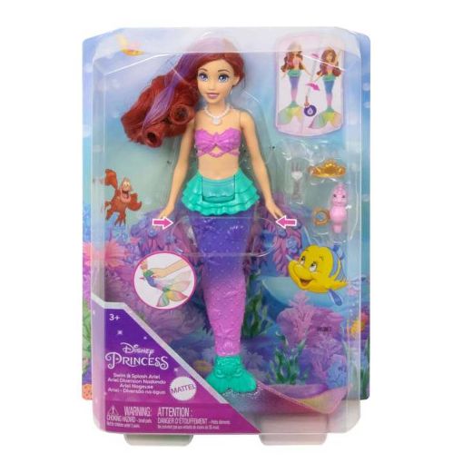 Εικόνα της Mattel Disney Princess - Ariel Μαγική Γοργόνα HPD43
