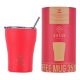 Εικόνα της Ποτήρι Θερμός Estia Coffee Mug Save The Aegean Scarlet Red 350ml 01-16845