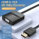 Εικόνα της Καλώδιο Vention HDMI  to VGA M/F with Audio Port Black ACRBB