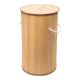 Εικόνα της Καλάθι Απλύτων Estia Bamboo Essentials Πτυσσόμενο Στρογγυλό 57lt 02-12823