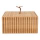 Εικόνα της Κουτί Αποθήκευσης & Οργάνωσης Estia Bamboo Essentials 15x15x7cm 02-13103