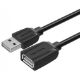 Εικόνα της Καλώδιο Προέκτασης USB 2.0 Vention 1m Black VAS-A44-B100