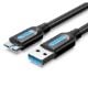 Εικόνα της Καλώδιο Vention USB 3.0 to WD USB AM/AM 0.5m Black COPBD