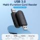 Εικόνα της Card Reader Vention USB 3.0 Black CLGB0