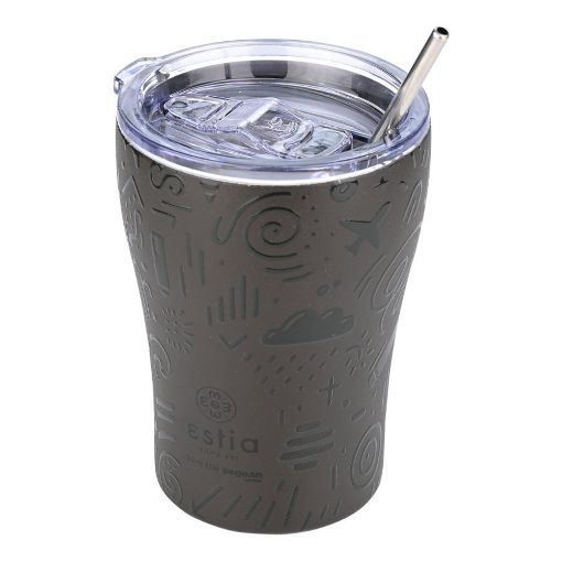 Εικόνα της Ποτήρι Θερμός Estia Coffee Mug Save The Aegean 350ml Noir Echo 01-22891