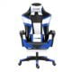 Εικόνα της Gaming Chair Herzberg Blue with Footrest 8082