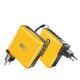 Εικόνα της Power Bank WK 15000mAh Dual Build-In Cable & AC Plug 22,5W QC3 Yellow WP-20