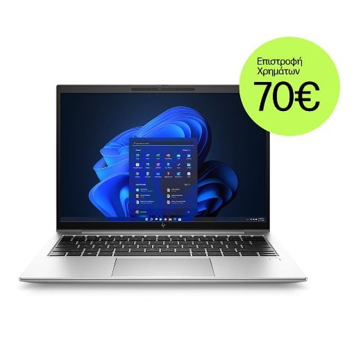 Εικόνα της Laptop HP EliteBook 830 G9 13.3" Intel Core i5-1235U(3.30GHz) 16GB 512GB SSD Win11 Pro 8V6A2AT