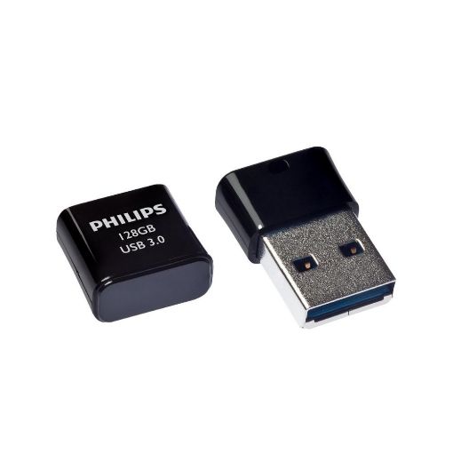 Εικόνα της Philips Pico 128GB USB 3.0 Midnight Black FM12FD90B/00