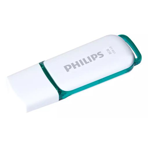 Εικόνα της Philips Snow 8GB USB 3.0 White/Spring Green FM08FD75B/00