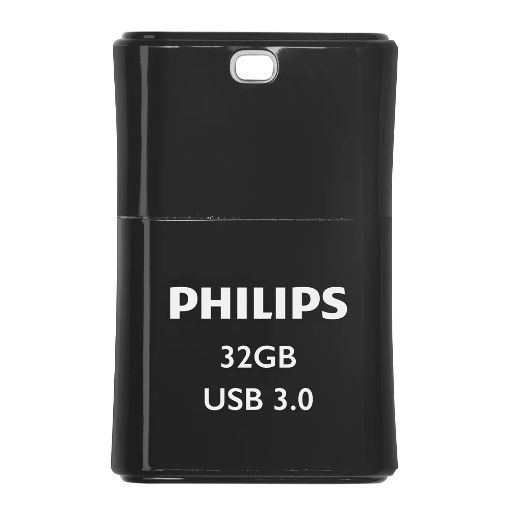 Εικόνα της Philips Pico 32GB USB 3.0 Midnight Black FM32FD90B/00