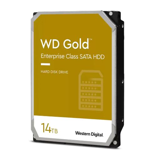 Εικόνα της Εσωτερικός Σκληρός Δίσκος Western Digital Gold Enterprise Class 14TB 3.5" WD142KRYZ