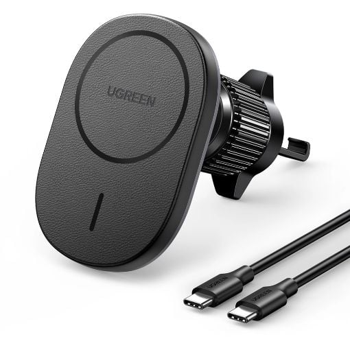 Εικόνα της Ugreen CD345 Magnetic Car Holder Qi Wireless Charging Black 25925