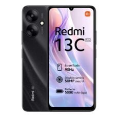 Εικόνα της Smartphone Xiaomi Redmi 13C 5G NFC Dual-Sim 4GB 128GB Starlight Black MZB0GXMEU