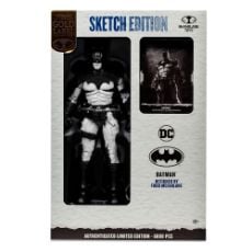 Εικόνα της McFarlane DC Multiverse: Gold Label Collection - Batman by Todd (Sketch Edition) Action Figure (18cm) 6070784